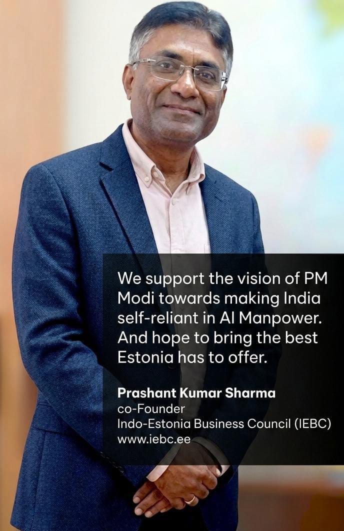 We support the vision of PM Modi towards making India self-reliant in AI Manpower